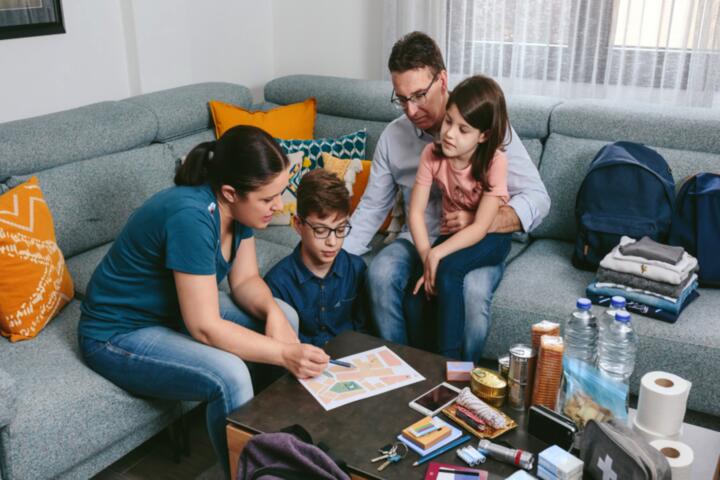 Home Escape Routes: Two-Exit Rule and Evacuation Timing